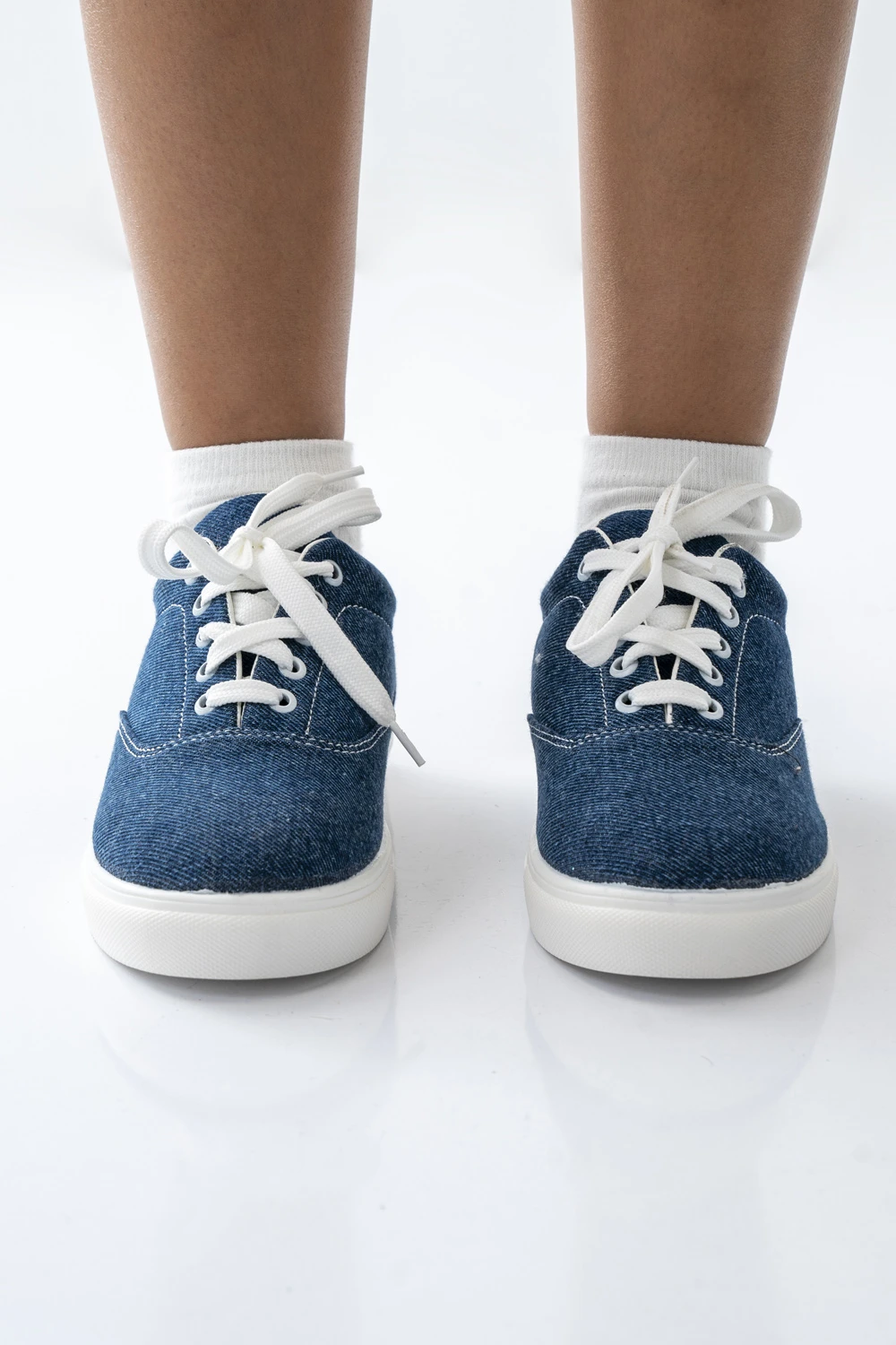 کفش ونس بندی جین زنانه